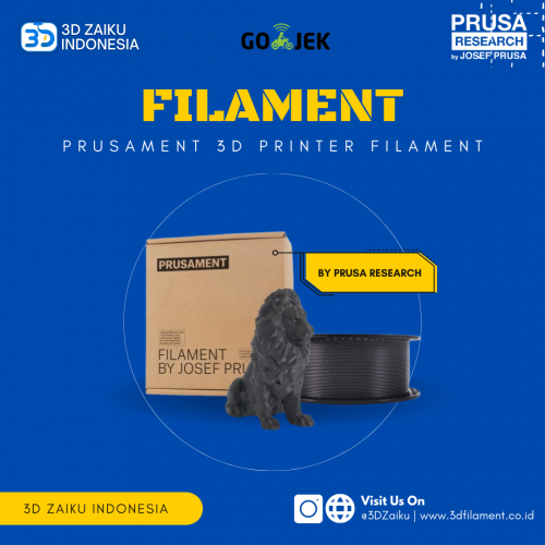 Original Prusament 3D Printer Filament by Prusa Research - Ms Pink